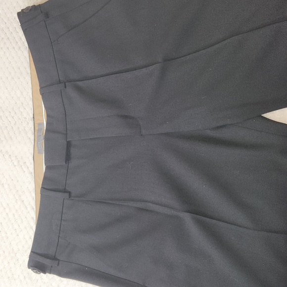 VINCE. WOMENS PANTS LIGHTWEIGHT WOOL BLEND SIZE 12 BLACK COLOR - Picture 5 of 15